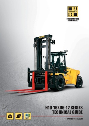 Високоповдигачи с висока проходимост Hyster H16XD6