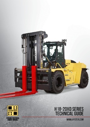 Високоповдигачи с висока проходимост Hyster H20XDS9