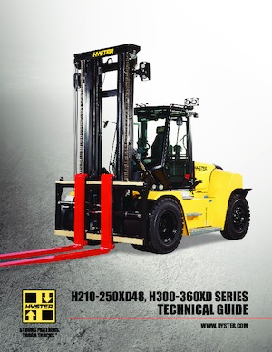 Високоповдигачи с висока проходимост Hyster H360XD