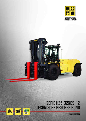 Високоповдигачи с висока проходимост Hyster H32XD9