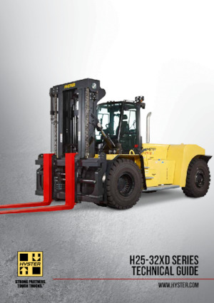 Високоповдигачи с висока проходимост Hyster H32XD9
