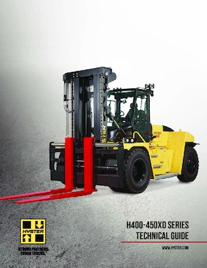 Високоповдигачи с висока проходимост Hyster H400XD36
