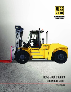 Високоповдигачи с висока проходимост Hyster H650XD36