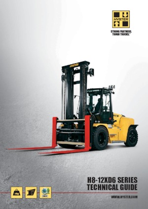Високоповдигачи с висока проходимост Hyster H9XD6