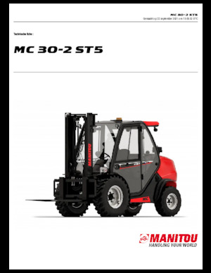 Високоповдигачи с висока проходимост Manitou MC 30-2