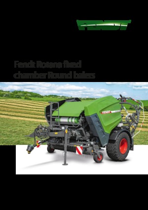 Кръгли преси Fendt Rotana 130 F Combi