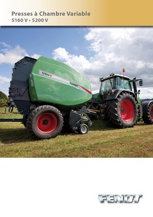 Кръгли преси Fendt 5160 V Rotor