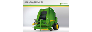 Кръгли преси John Deere 854 Premium