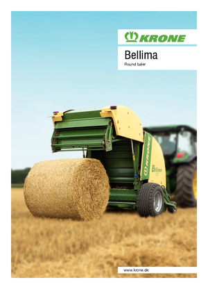 Кръгли преси Krone Bellima F 130