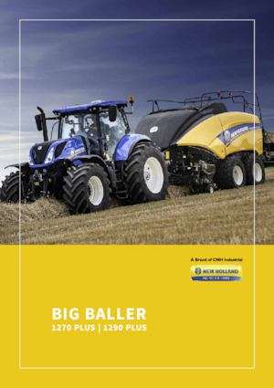 Големи квадратни преси + преси с висока плътност New Holland BigBaler 890 Plus Packer Cutter