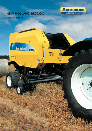 Кръгли преси New Holland BR7070 Raffer