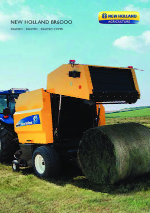 Кръгли преси New Holland BR6090 Crop Cutter