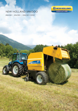 Кръгли преси New Holland BR6090 Crop Cutter