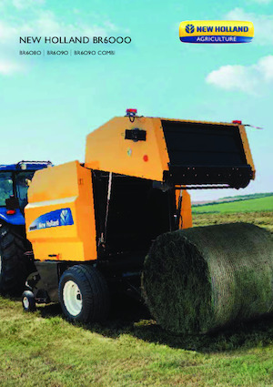 Кръгли преси New Holland BR6090 Crop Cutter