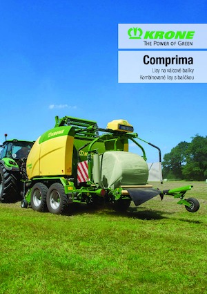 Кръгли преси Krone Comprima CV 150 XC 