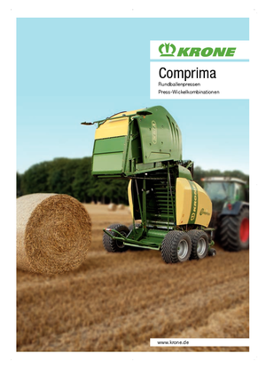 Кръгли преси Krone Comprima V 200