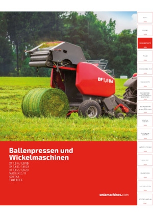 Кръгли преси Unia DF 1.7 Z 