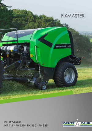 Кръгли преси DEUTZ-FAHR FixMaster 335