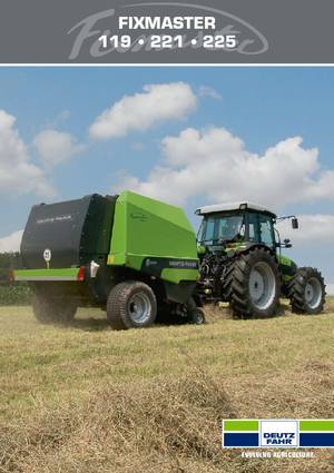 Кръгли преси DEUTZ-FAHR FixMaster 235 BP MK II