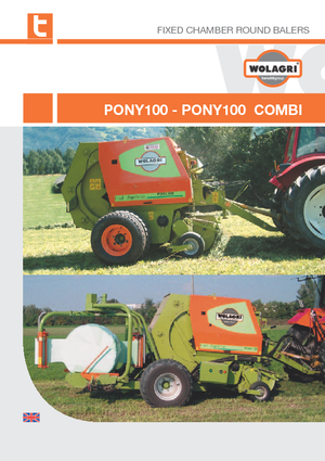 Кръгли преси Wolagri Pony 100 Combi