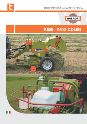 Кръгли преси Wolagri R 500 Combi