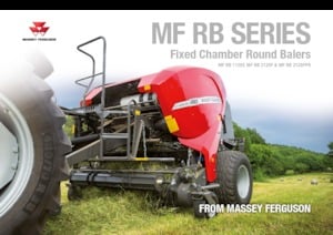 Кръгли преси Massey Ferguson RB 1125F