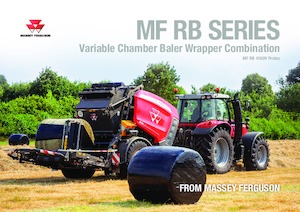 Кръгли преси Massey Ferguson RB 4160V Protec