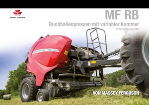 Кръгли преси Massey Ferguson RB 4160V Xtra 