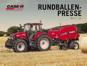 Кръгли преси Case IH RB 465 VC 