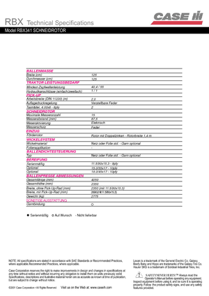 Кръгли преси Case IH RBX 341 IS
