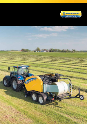 Кръгли преси New Holland Roll Baler 125 Combi