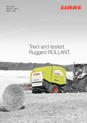 Кръгли преси Claas Rollant 350 RC