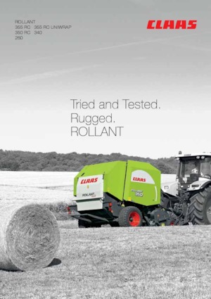 Кръгли преси Claas Rollant 355 RC