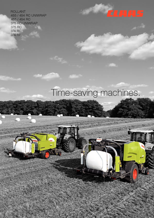 Кръгли преси Claas Rollant 375 RC