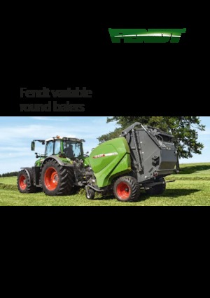 Кръгли преси Fendt Rotana 160 V Combi