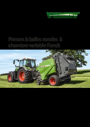 Кръгли преси Fendt Rotana 160 V Combi