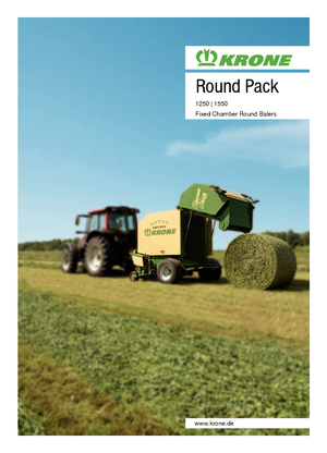 Кръгли преси Krone Round Pack 1250 MC