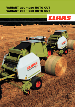 Кръгли преси Claas Variant 260