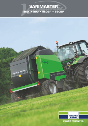Кръгли преси DEUTZ-FAHR VariMaster 560