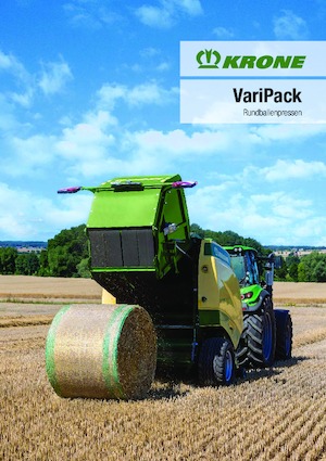 Кръгли преси Krone VariPack V 165 XC 