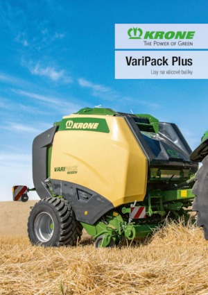 Кръгли преси Krone VariPack V 190 XC Plus 