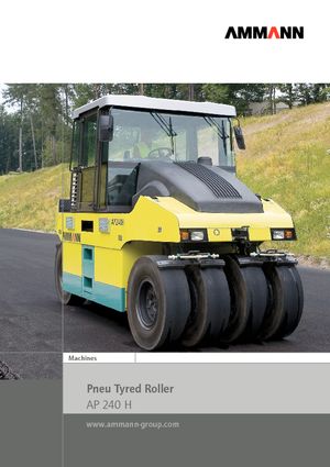 Гуменоколесни валяци Ammann AP 240 H