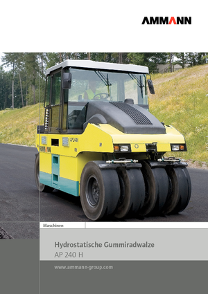 Гуменоколесни валяци Ammann AP 240 H
