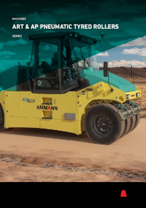 Гуменоколесни валяци Ammann ART 280 T4f