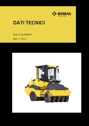 Гуменоколесни валяци Bomag BW 11 RH 5