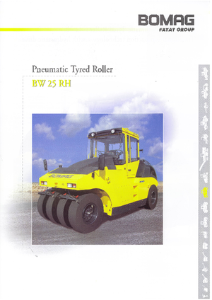 Гуменоколесни валяци Bomag BW 25 RH