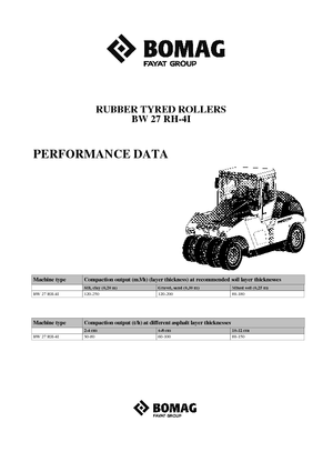 Гуменоколесни валяци Bomag BW 27 RH-4i