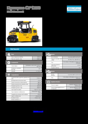 Гуменоколесни валяци Dynapac CP 1200