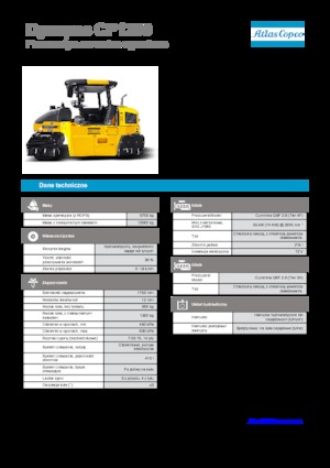 Гуменоколесни валяци Dynapac CP 1200 