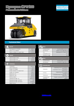 Гуменоколесни валяци Dynapac CP 2100